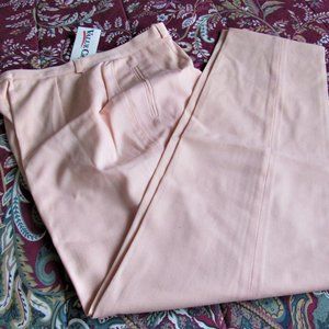 NWT AUGUSTUS PINK PANTS Size 10